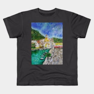 Amalfi Coast Italy Kids T-Shirt